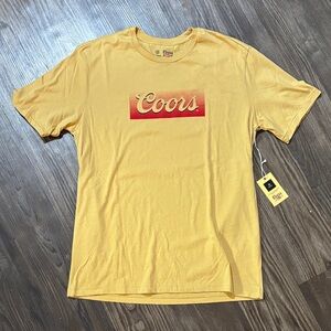 NWT Brixton x Coors collab tee